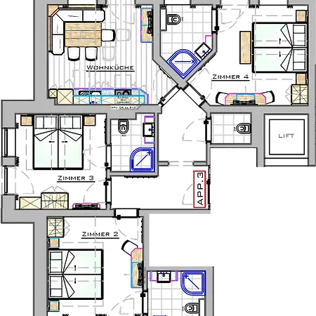 Apartment La Montana - & Hiking Schladming